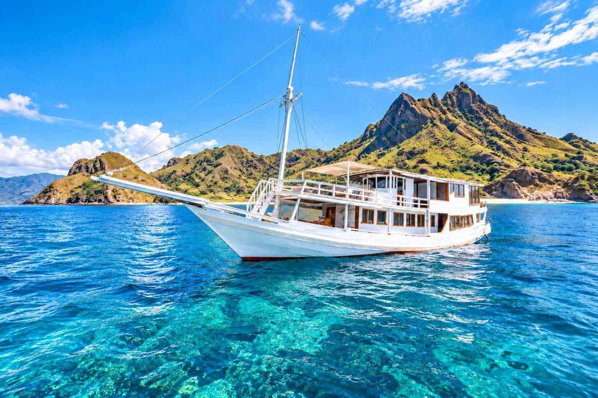 4 Hari 3 Malam: Berlayar Komodo 3 Hari 2 Malam + Overland Flores 1 Hari, 15 Titik